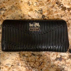 COACH - Madison Gathered Leather Wallet